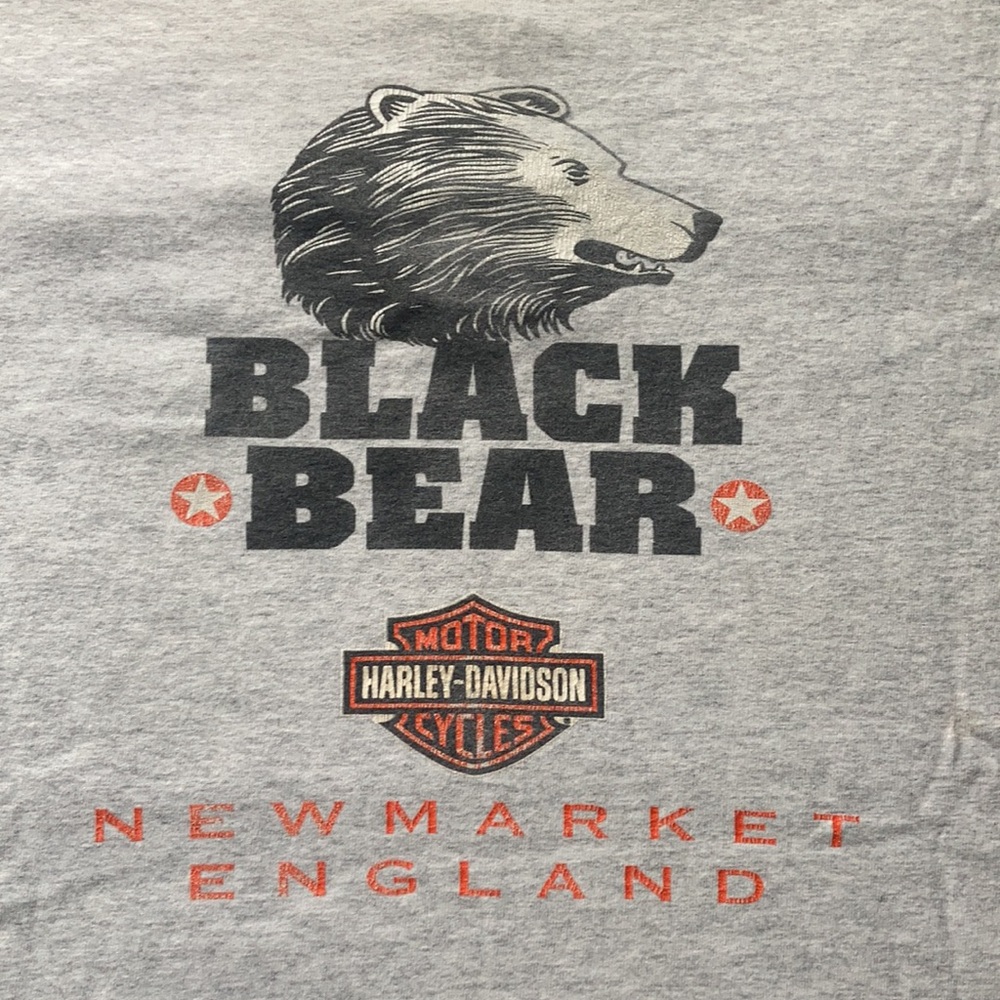 Vtg Harley Davidson Patchwork Tee - image 5